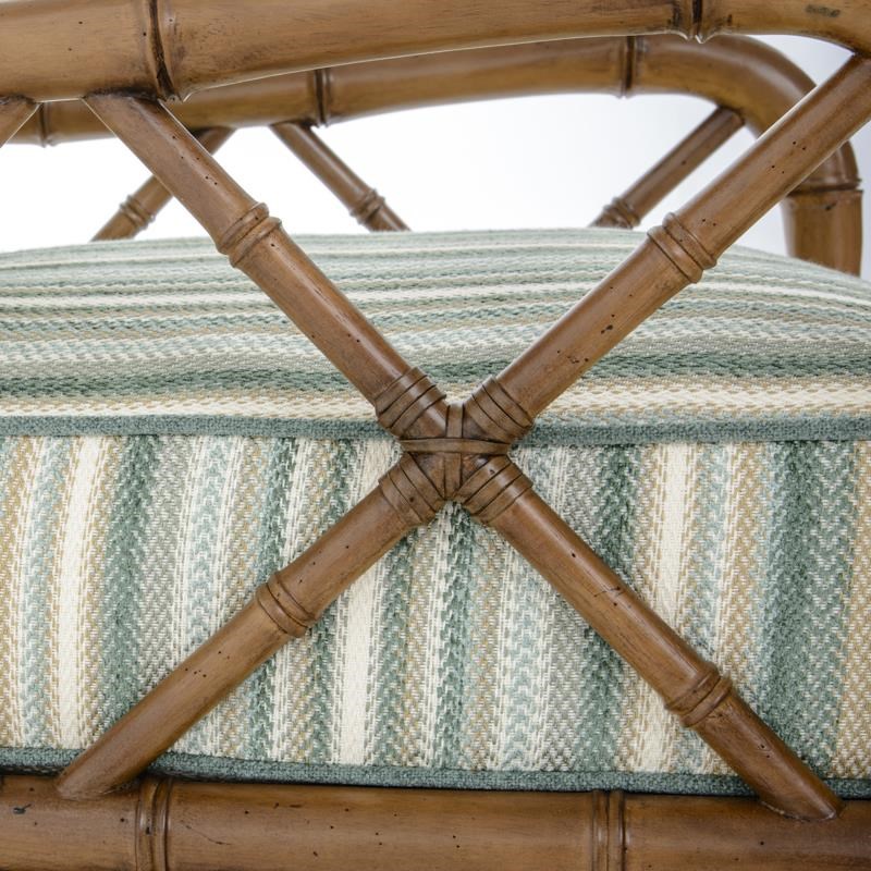 Tommy Bahama Home Ivory Key 157611 Heydon Chair with Bamboo Style